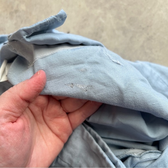 Rosetta Getty Blue Wide Leg Trouser - Picture 6 of 6